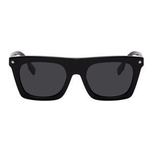 2025 Burberry Stylish Black Tinted Square Sunglasses, w leather case